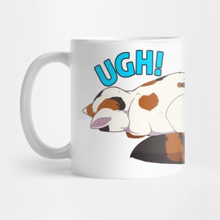 UGH! Calico Cat Facepalm Mug